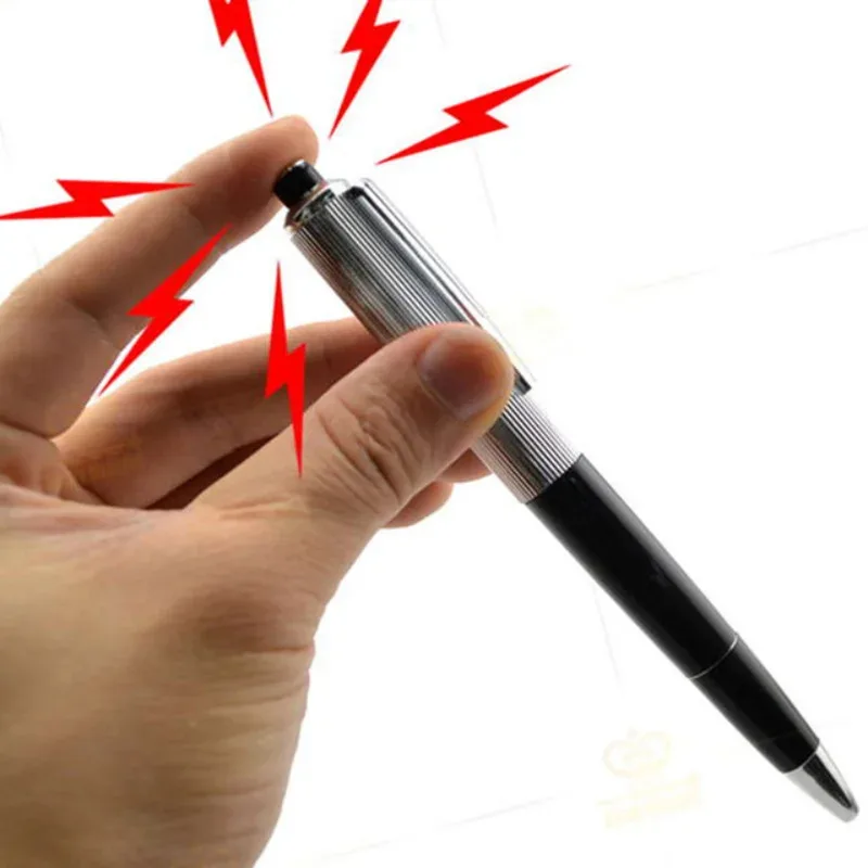 Shock Pen Prank Toy - 1L-1pcs Pena Kejut Listrik Kreatif, Mainan