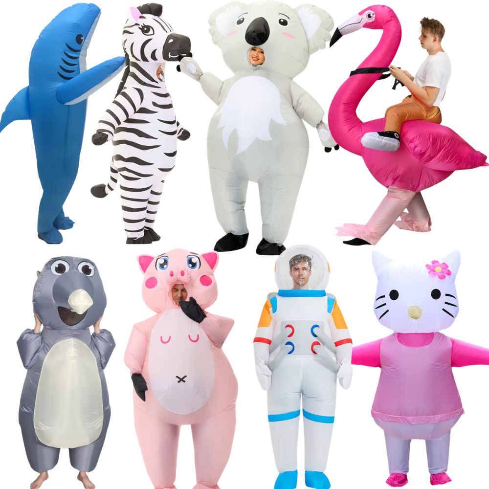 Inflatable Dinosaur Costume Adult - Kostum Hewan Tiup Populer, Kostum Maskot
