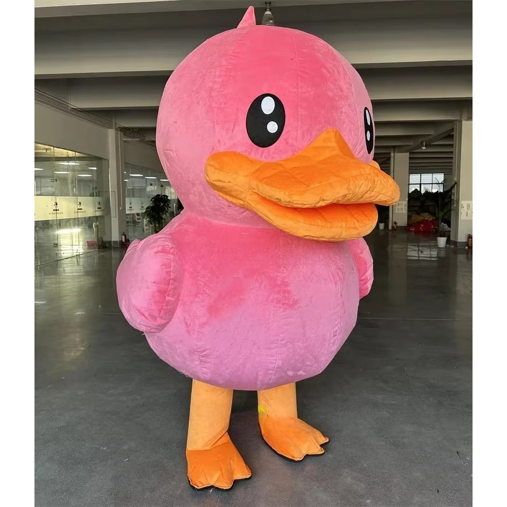 Costumes - Kostum Maskot Bebek Tiup, Boneka Berjalan