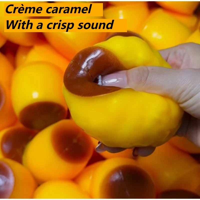 Novelty Gifts - Mainan Pemeras Puding Karamel dengan Suara