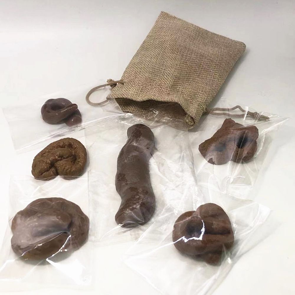 6Pcs Turd Mischief Tricky Fool - Fake Poop Gag Gift ulasan dan harga