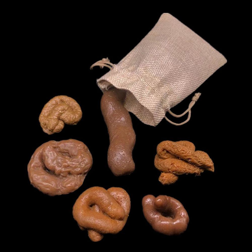 6Pcs Turd Mischief Tricky Fool - Fake Poop Gag Gift ulasan dan harga