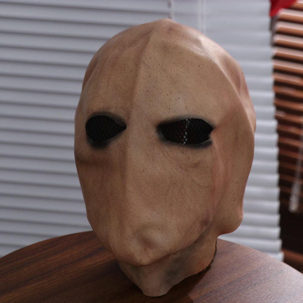 Topeng Slenderman Halloween Pr - Latex Alien Mask Realistic ulasan dan harga
