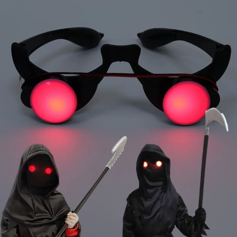 Kacamata LED ABS yang Lucu, de - Glow In The Dark Party Glasses ulasan dan harga