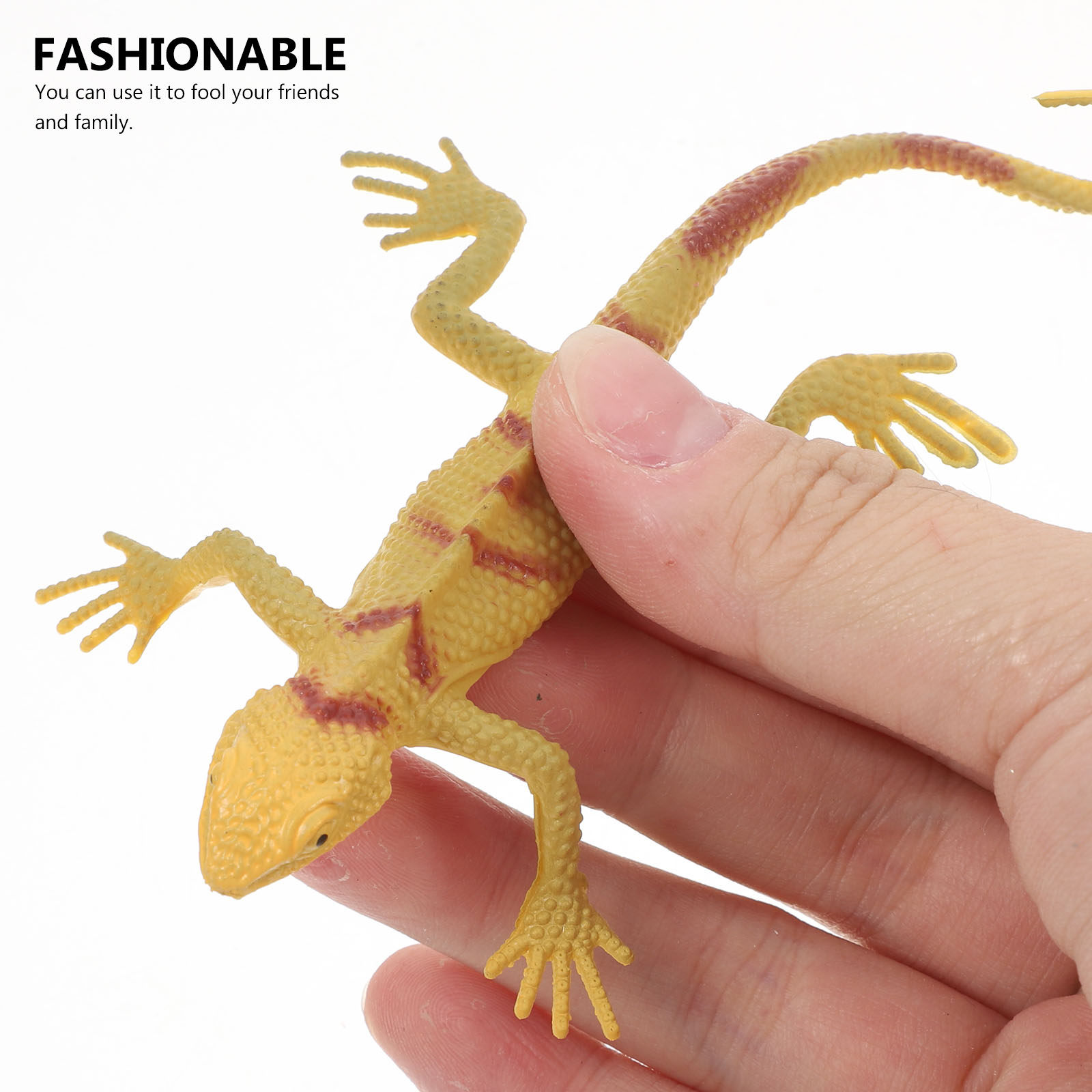 12 Buah Mainan Reptil Plastik  - Prank Toys ulasan dan harga