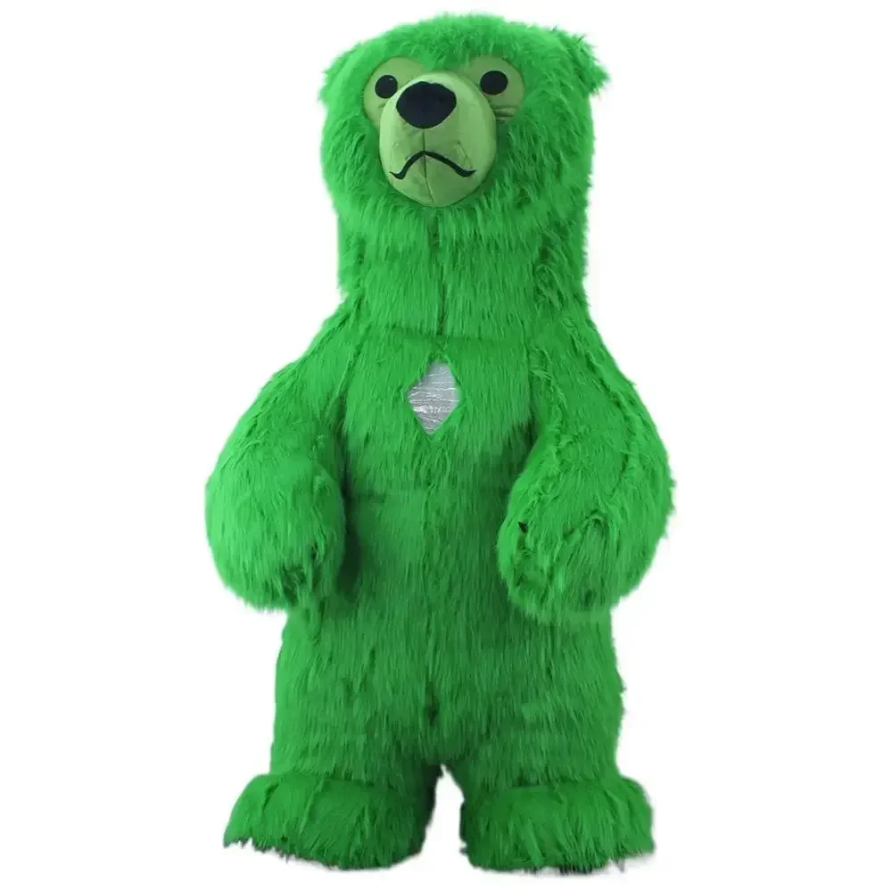 Kostum Maskot Beruang Hijau Be - Costumes ulasan dan harga