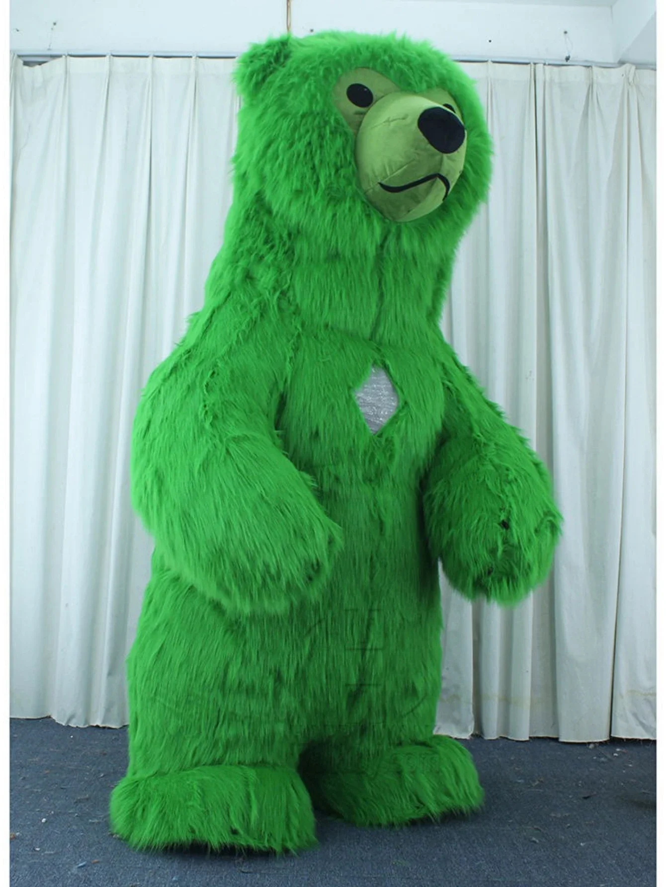 Kostum Maskot Beruang Hijau Be - Costumes ulasan dan harga