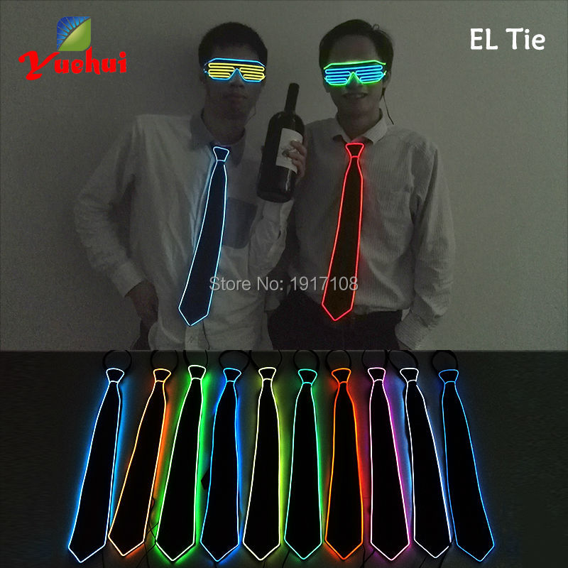 Hadiah Pria Neon EL kawat bers - Glow In The Dark Party Glasses ulasan dan harga