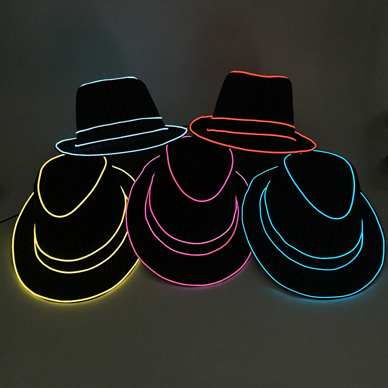 Hadiah Pria Neon EL kawat bers - Glow In The Dark Party Glasses ulasan dan harga