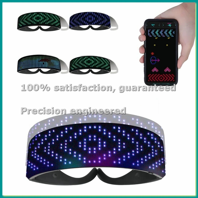 Kacamata Futuristik Elektronik - Glow In The Dark Party Glasses ulasan dan harga