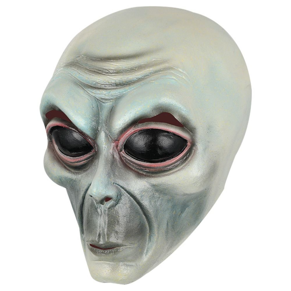 Topeng Alien dari Bahan Lateks - Latex Alien Mask Realistic ulasan dan harga
